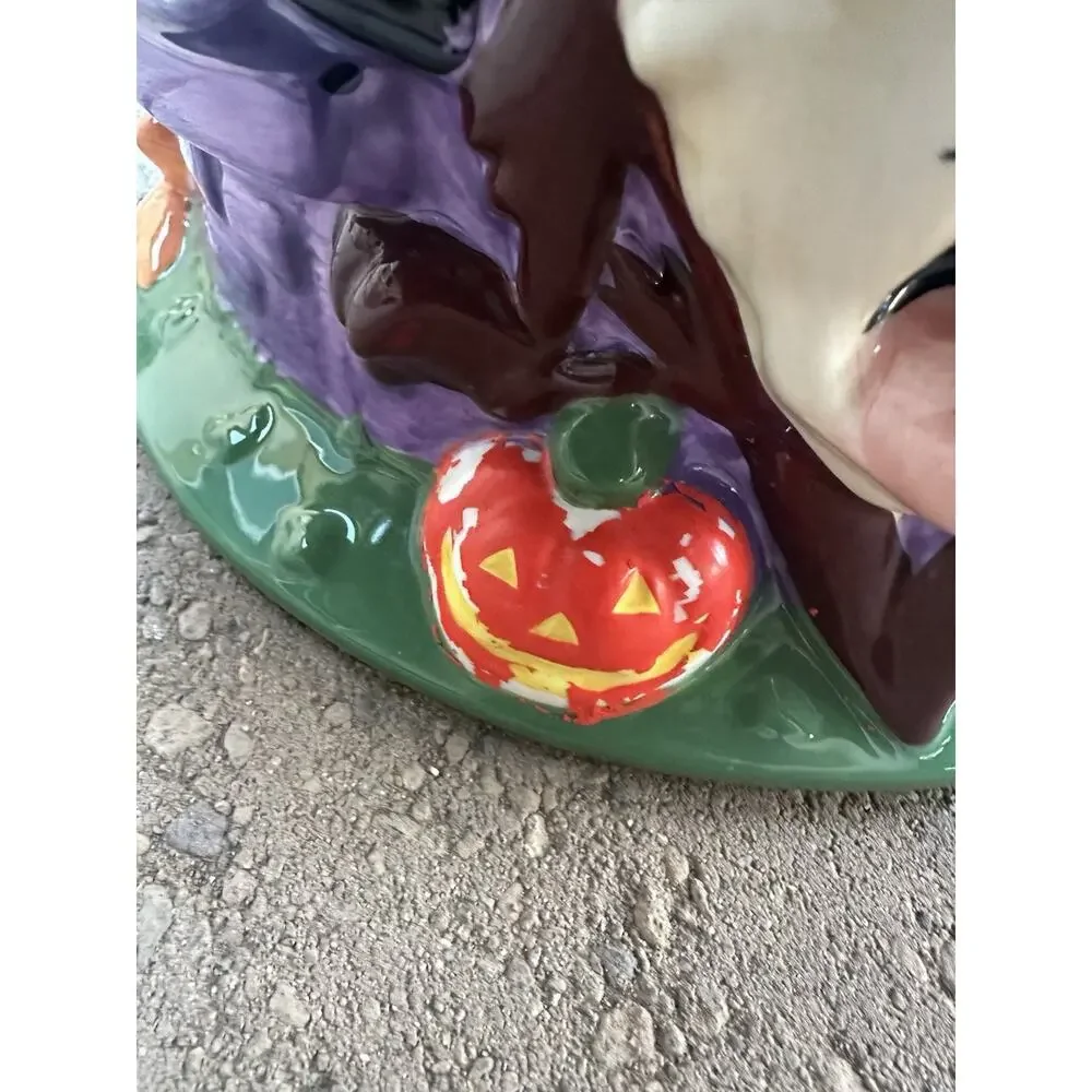 Looney Tunes Halloween Ceramic Warner Bros. Studio Store 1999 Candy Bowl
